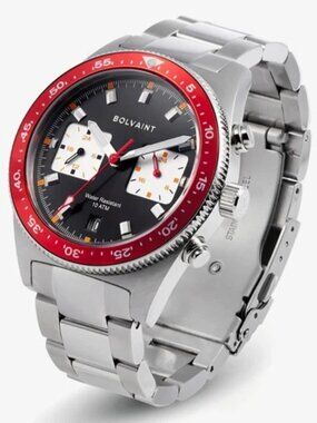 Bolvaint Balmat Noir Red Men's Quartz Watch 42mm